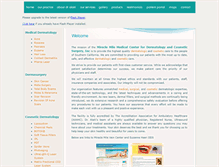 Tablet Screenshot of miraclemilederm.com